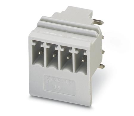 2278377 Phoenix Contact, 3.5mm Pitch, 5, MCO 1, 4 Way, Pluggable Terminal Block, Header,