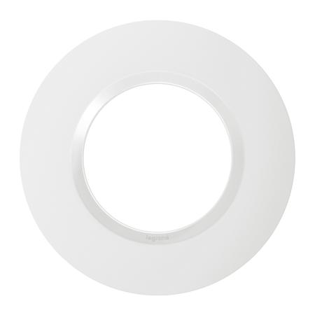 600980 Legrand White 1 Gang Cover Plate Plastic Faceplates & Mounting Plates