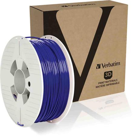 55063 Verbatim 2.85mm Blue PET-G 3D Printer Filament, 1kg