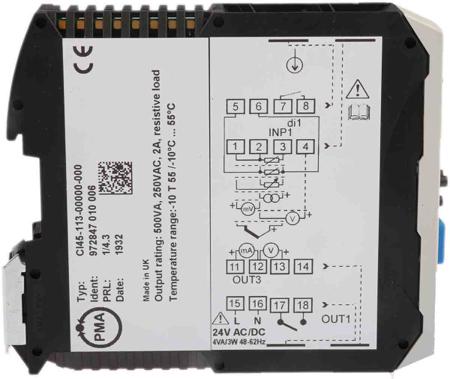 CI45-113-00000-000 P.M.A , Relay Signal Conditioner Universal