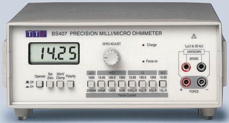 BS407 Aim-TTi  Ohmmeter, 20000 Ω Max, 1μΩ Resolution, 4 Wire - RS Calibrated