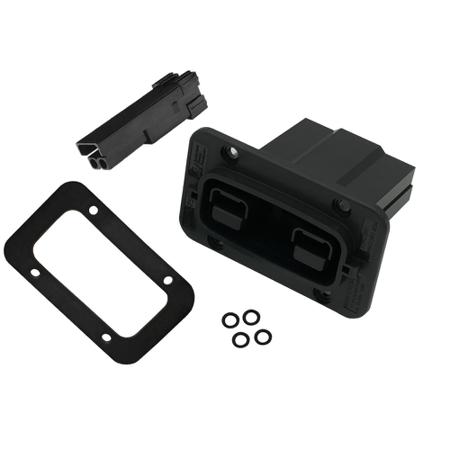 SBSX75A-PMREC-KIT-BLK Anderson Power Products SBSX Heavy Duty Power Connector Housing, 2 Contacts