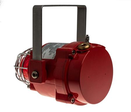 BEXBG05DPAC115AB1A1R-R e2s, BEXBG05DPAC115AB1A1R/R, BExBG05 Red Xenon Beacon, 115 V ac, Strobe, Surface Mount