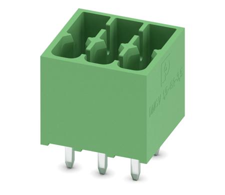 1053832 Phoenix Contact, 3.5mm Pitch, DMCV 1.5, 3 Way, Pluggable Terminal Block, Header, Plug-In,