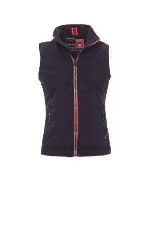 001163-0343-08007-S Paperwear HORIZON Navy Blue Breathable, Waterproof, Windproof Women's Work Vest, S