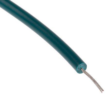872-4600 RS Pro Green, 100m PVC UL1015 Hook Up Wire, 0.13 mm² CSA , 600 V 26 AWG