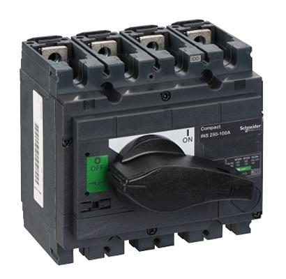 31101 Schneider Electric Fuse Switch Disconnector, 4 Pole, 100A Max Current