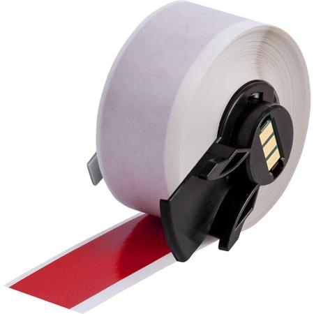 M6C-1000-595-RD Brady B-595 Red Label, 25.40mm Width, 1 Qty