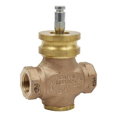 VG210R-15B02 Schneider Electric Bronze Globe Valve , 1/2 in Rp Female 399.9 kPa