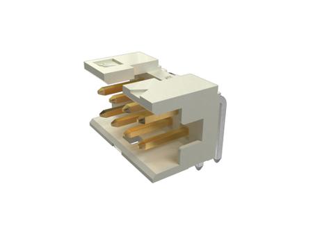 10072354-G01-08KLF Amphenol Communications Solutions Minitek Series Right Angle Through Hole PCB Header, 8 Contact(s), 2 mm Pitch, 2 Row,