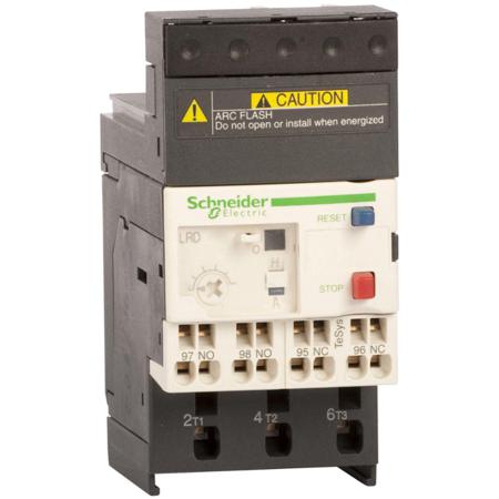 LRD143 Schneider Electric Thermal Overload Relay - 1 NO + 1 NC, 7 → 10 A F.L.C, 5 A Contact Rating, TeSys