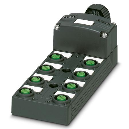 1452974 Phoenix Contact SACB Series Sensor Box, M12, 5 way, 8 port