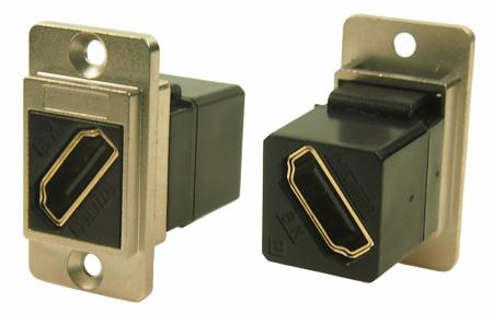 282-829 RS PRO 35.3 x 29 x 19 mm 2 Way Female to Female HDMI Connector 40 V ac