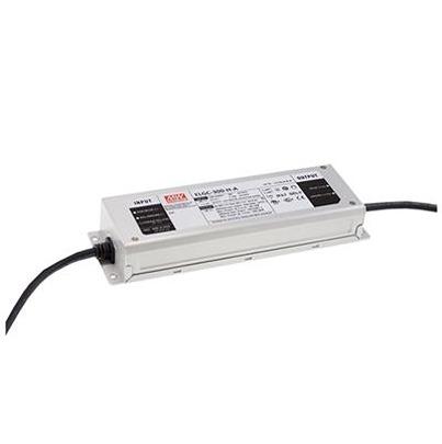 ELGC-300-M-A MEAN WELL LED Driver, 120V Output, 300W Output, 2.28A Output, Constant Power Dimmable