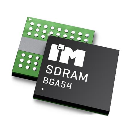 IM2516SDBDBG-6 Intelligent Memory , SDRAM 256Mbit Surface Mount, 166MHz, 54-Pin FBGA
