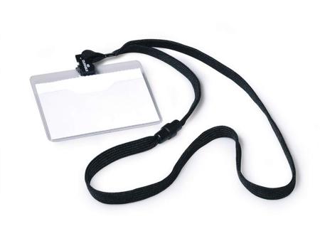 813901 Durable Black Name Badge
