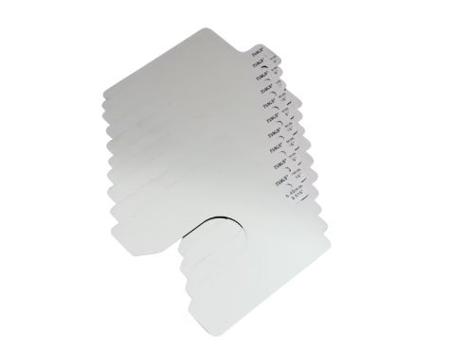 TMAS 100-040 SKF Shim Kit, Stainless Steel - Silver