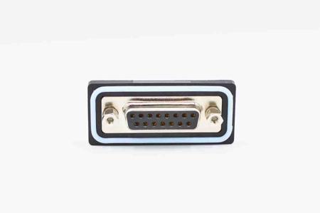 CDFV7W2113L411 Norcomp CDFV 7 Way Vertical PCB D-sub Connector Plug, 2.77mm Pitch, with 4-40 Screw Locks