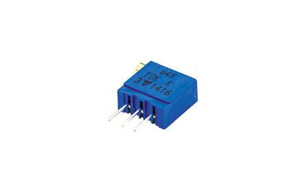 M64X103KB40 10kΩ, Through Hole Trimmer Potentiometer 0.5W Side Adjust Vishay, 64X