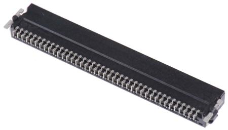 154767---154767-E ERNI, SMC, 80 Way, 2 Row, Right Angle PCB Header