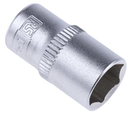 830-4016 RS PRO 1/4 in Drive 10mm Standard Socket, 6 point