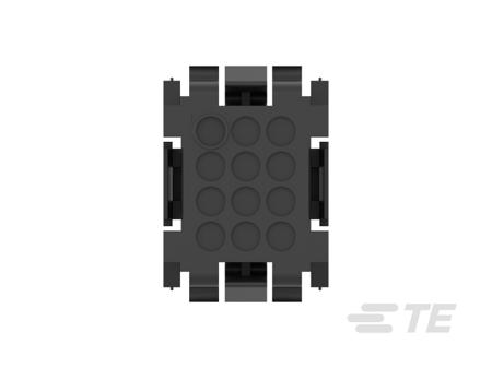 207018-1 TE Connectivity Metrimate, 5mm Pitch, 12 Way, 4 Row Female Connector Housing