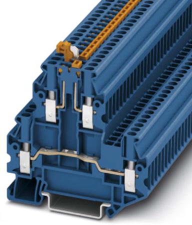 3044641 Phoenix Contact  UTTB 2.5-MT-P/P BU Series Grey, Screw Termination