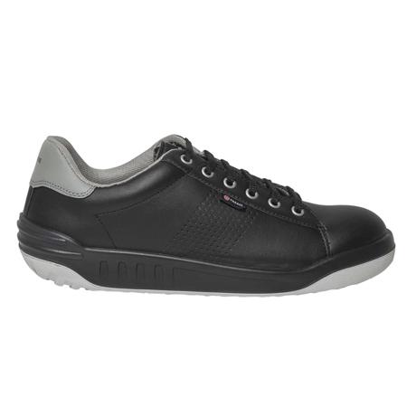 07JAMMA7824PT44 Parade Jamma Unisex Black, Grey Stainless Steel Toe Capped Safety Trainers, UK 10, EU 44