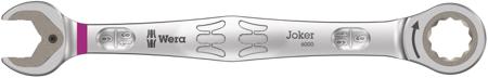 05073284001 Wera Joker Series Combination Ratchet Spanner, 9/16in, Imperial, Double Ended, 188 mm Overall