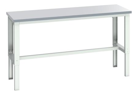 41003649-16V Bott 41003649.16V Sheet Steel Workbench, 350kg Max Load, Adjustable Height, 740 → 1140mm x 750mm x 2000mm