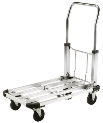 277-308 RS PRO Foldable Flatbed Platform Trolley, 825 x 430 x 710mm, 100kg Load