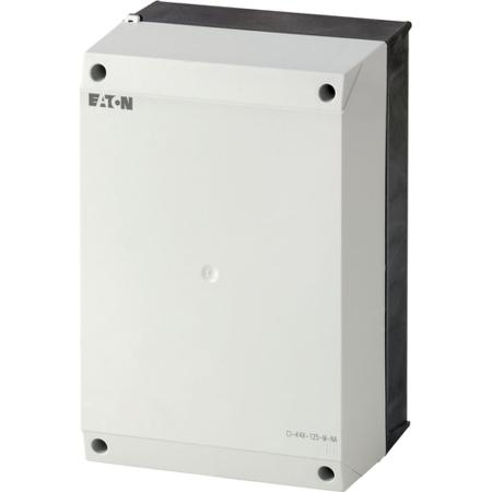 231232-CI-K4X-125-M-NA Eaton Moeller Series Plastic Wall Box, IP65, 125 mm x 160 mm x 240mm