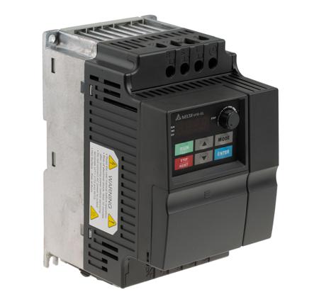 VFD037EL43A Delta Electronics Inverter Drive, 3.7 kW, 3 Phase, 400 V ac, 9 A, VFD-EL Series