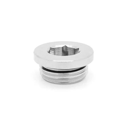 2612-1-8 Camozzi Series S2000 Series Push-in Fitting, G 1/8 to Push In 13.5 mm, Threaded-to-Tube Connection Style, 2612 1/8