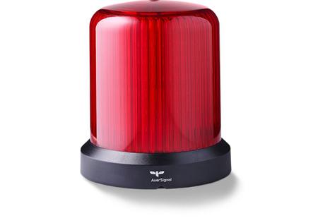 850502313 AUER Signal RDC Series Red Steady Beacon, 110-240 V ac, Horizontal, Tube Mounting, Vertical, Wall Mounting, LED Bulb,