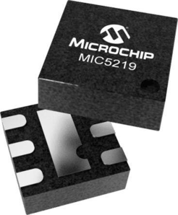 MIC5219-5-0YMM Microchip MIC5219-5.0YMM, LDO Regulator, 500mA, 5 V, ±2% 8-Pin, MSOP