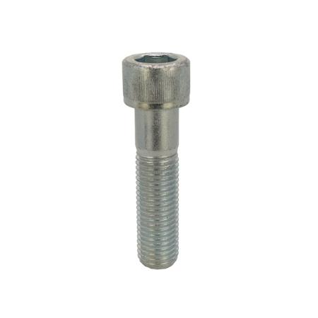 606-370 RS PRO Clear Passivated, Zinc Carbon Steel Hex Screw, DIN 912, ISO 898-1, M10 x 100mm