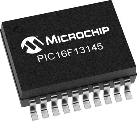 PIC16F13145-I-SS Microchip PIC16F, PIC16 Microcontroller, 14 KB Flash, 20-Pin SSOP
