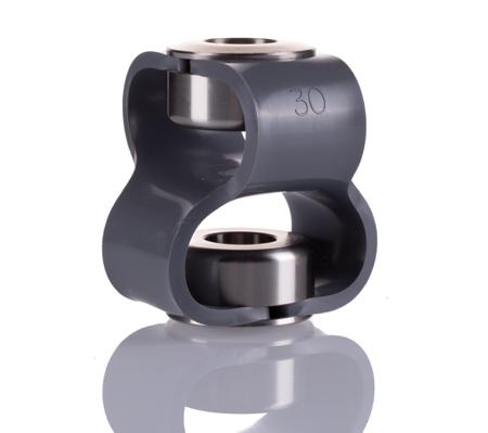 047.30.3838.RS Huco Specialist Coupling, 14mm Bore, 56mm Length Coupler