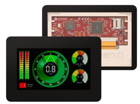 gen4-uLCD-43DCT-CLB-SB 4D Systems  TFT LCD Colour Display / Touch Screen, 4.3in, 480 x 272pixels