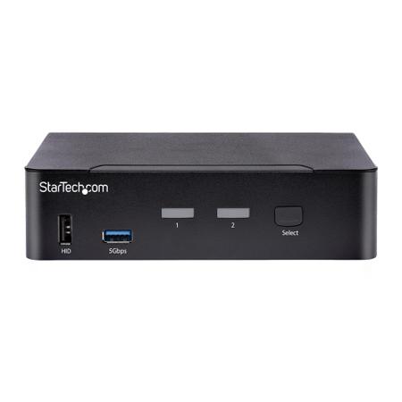 SV231DPUCA StarTech.com 2 Port Dual Monitor USB DisplayPort KVM Switch, 3.5 mm Stereo