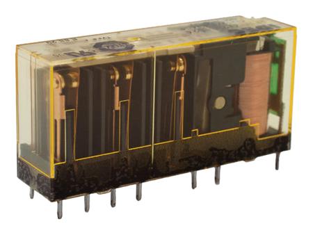 RF1V-5A1BL-D24 Idec PCB Mount Force Guided Relay, 24V dc Coil Voltage, 6 Pole, 5PDT