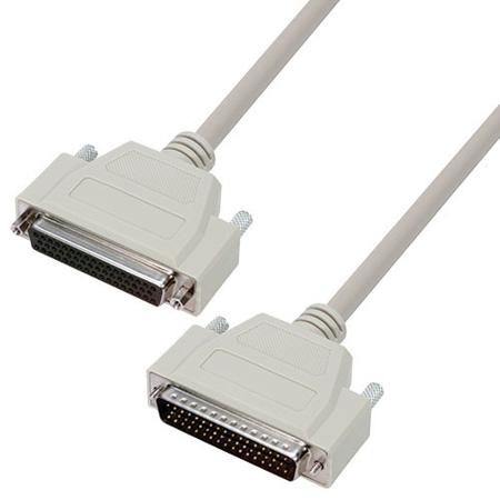 CSMN50MF-5 L-Com Male D-Sub to Female D-Sub Cable assembly, 5ft PVC