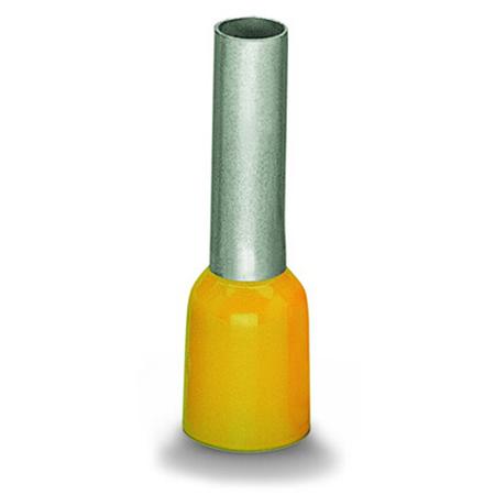 216-288 WAGO, 216 Insulated Ferrule, 20mm Pin Length, 6.9mm Pin Diameter, Yellow