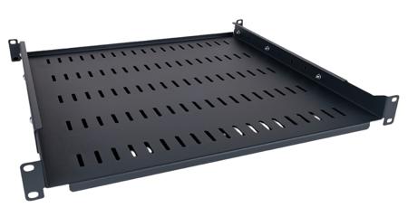 BPF1U450AD2 CAE Multimedia Connect  Series Black Shelf, 1U, 35kg Load x 450mm
