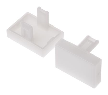 31-901.9 EAO White Rectangular Push Button Lens for Use with 31 Series