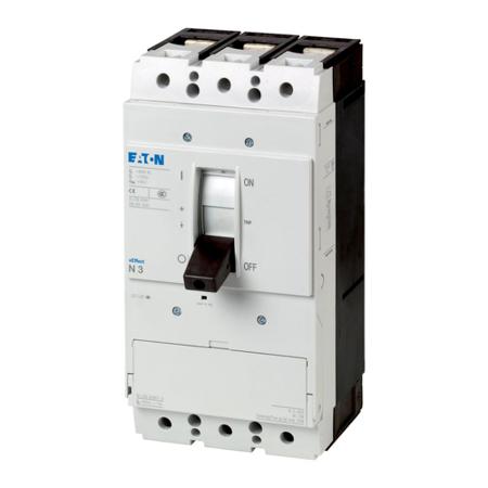 102688-NS3-600-NA Eaton, Eaton Moeller Series NZM MCCB Molded Case Circuit Breaker 3P 600A, Breaking Capacity 9 kA, Fixed Mount