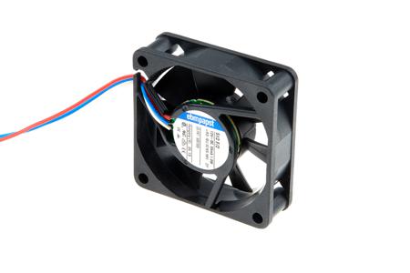 512F/2 ebm-papst 500 F Series Axial Fan, 12 V dc, DC Operation, 20m³/h, 800mW, 50 x 50 x 15mm