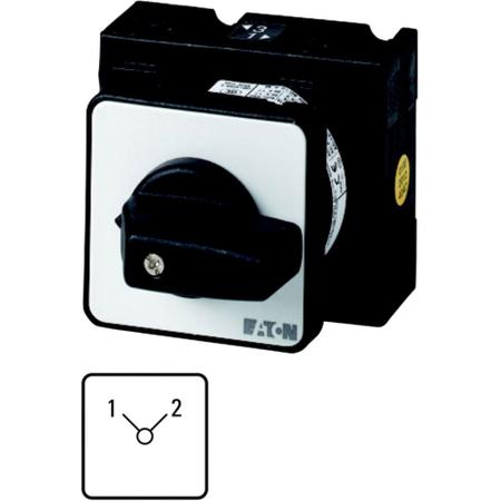 052346-T3-3-8222-E Eaton, 3P 2 Position 90° On-Off Cam Switch, 690V (Volts), 32A, Short Thumb Grip Actuator