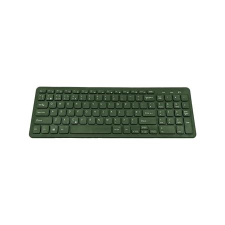 KYB-BIO960-BTGR Ceratech  Wireless Bluetooth Compact Keyboard, QWERTY (UK), Grey